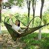 Camping Hammock with Gnats Net 200Kg Breathable Lightweight Portable Single Hammock with Tree Straps Easy Setup Indoor Outdoor Hiking Hammock