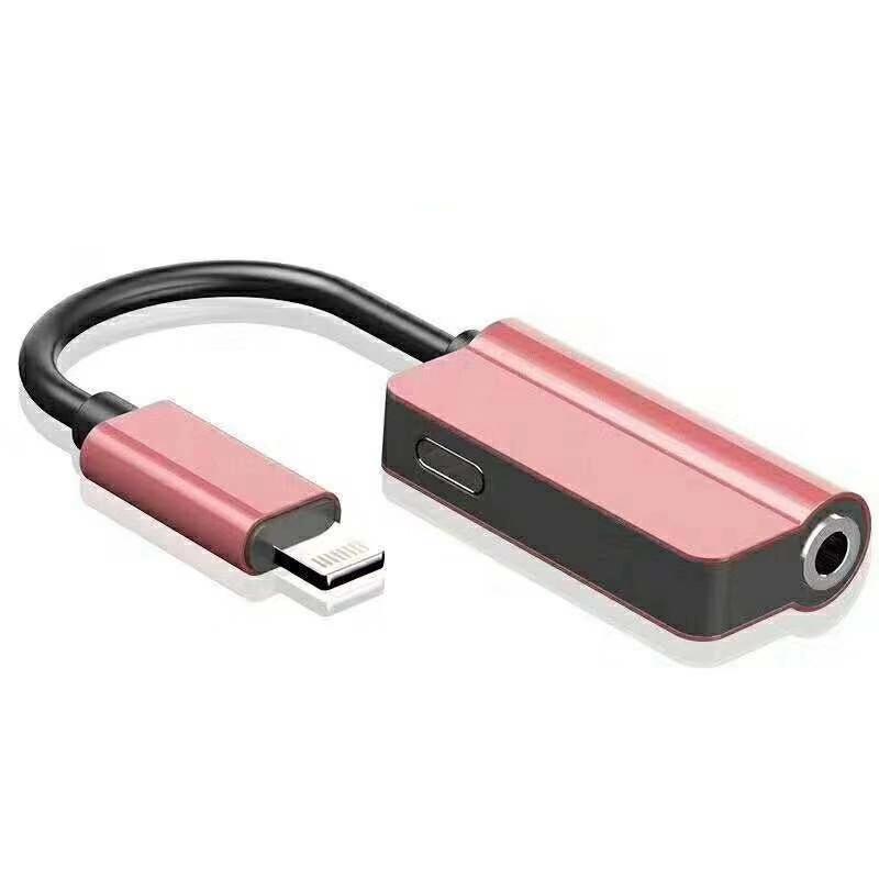 AUX-адаптер и зарядный кабель для iPhone 8/8 Plus (Адаптер для наушников+Зарядное устройство)