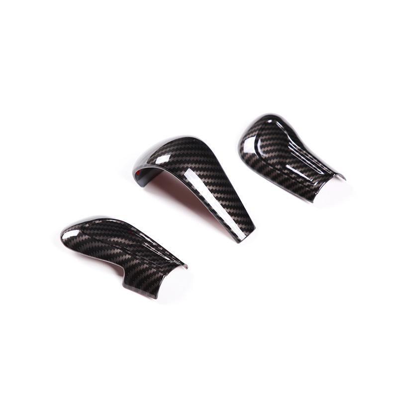 Для Mazda 3 BP Axela CX-30 CX30 CX-50 2020-2022 автомобильная головка рычага переключения передач ручка крышка отделка наклейка ABS карбоновое волокно аксессуары