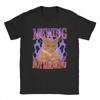 Мужские футболки с мемом про кота Mewing Not Meowing 100% Хлопок Топы Модные Футболки с коротким рукавом и круглым вырезом 4XL 5XL Футболка