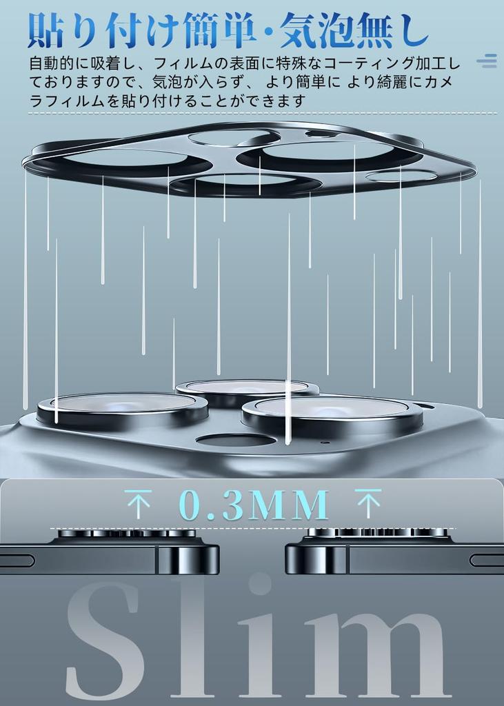 Kakuki для iPhone 15 15 Pro Max пленка для камеры из алюминиевого сплава AR с высоким коэффициентом пропускания закаленное стекло iPhone 15 15 Pro Max интегрированная защитная пленка для объектива