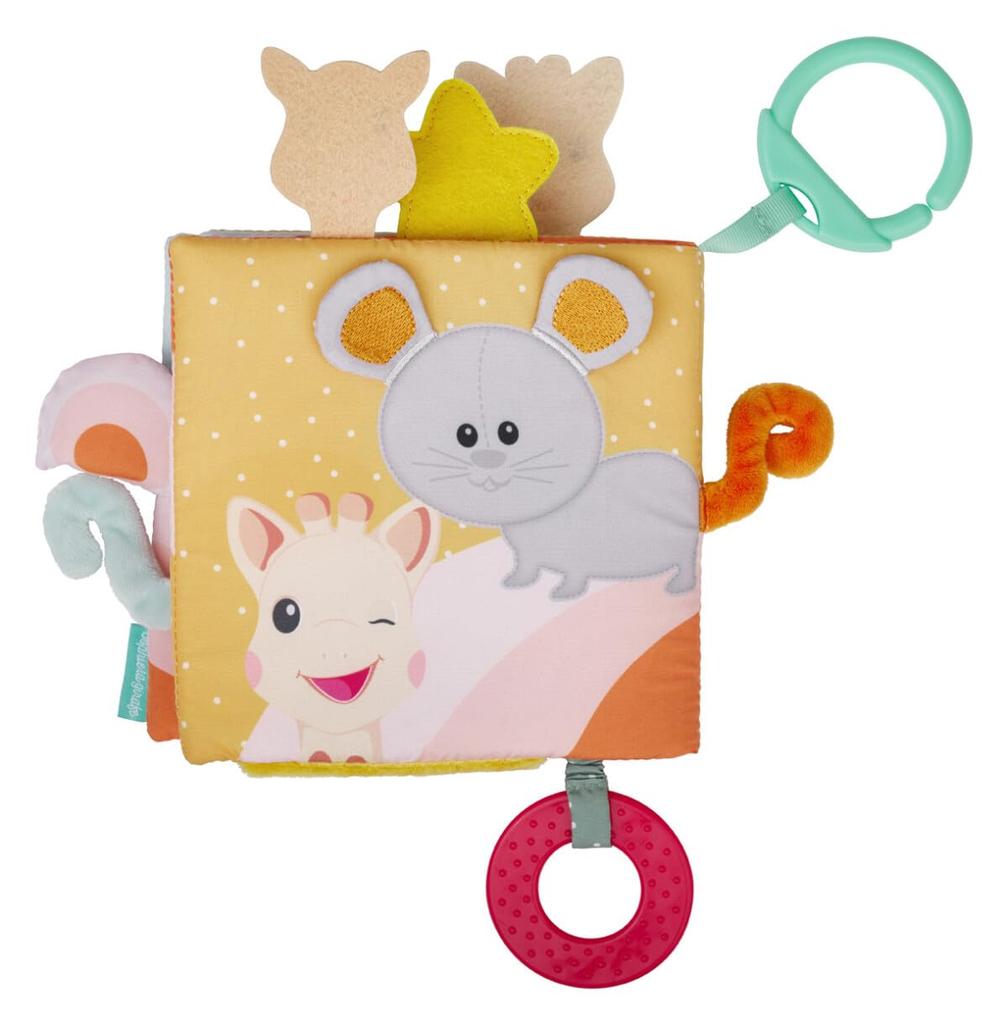 Discovery Book Sophie the Giraffe [Official Japanese Product] Vulli First Picture Book, 3D Picture Book for Babies and Infants, Ages 0-3 Months, 1