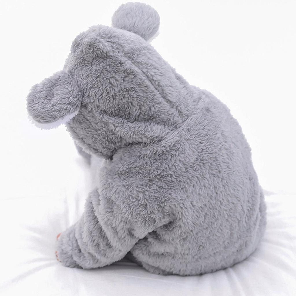 Infant Fleece Hoodie Jacket Winter Warm Jacket Cute Bear Ear Jumpsuit