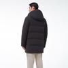 Tambour Men's Hooded Mid-Length Down Jacket TA231567