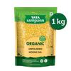 TATA Sampann Органический Нешлифованный Маш 1 кг, Богат Белком и Клетчаткой, Чечевица Для Здорового Ежедневного Питания