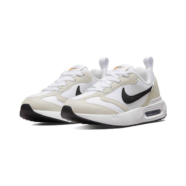 Nike Кроссовки Air Max Dawn с амортизацией, износостойкие, низкие, спортивно-повседневные, Белые Черные, для детей 3-7 лет DC9318-102
