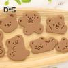 Форма для печенья, пищевая милая поза, широко применяемая форма для выпечки медведя «сделай сам», форма для выпечки печенья