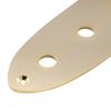Musiclily Pro Steel JB Jazz Bass Control Plate for Jazz Bass and Electric Basses, Gold