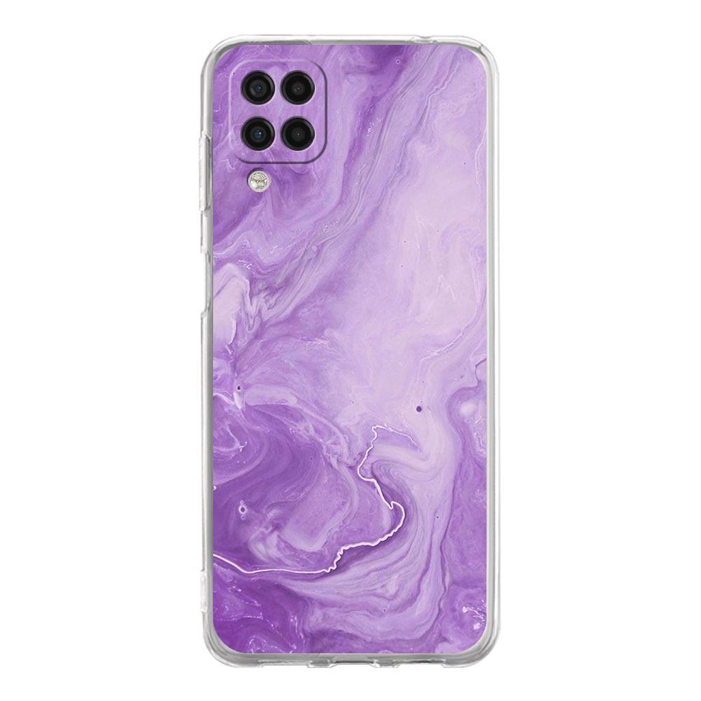 Бесконечность на фиолетовом чехле для телефона Samsung Galaxy A51 A71 A21S A12 A11 A31 A41 A01 A03S A22 A13 A33 A73 A53 A52 A32 5G A23