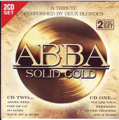 CD ДВЕ БЛОНДИНКИ Abba Solid Gold AMUO35 Air Music And Europe Pop Б/у