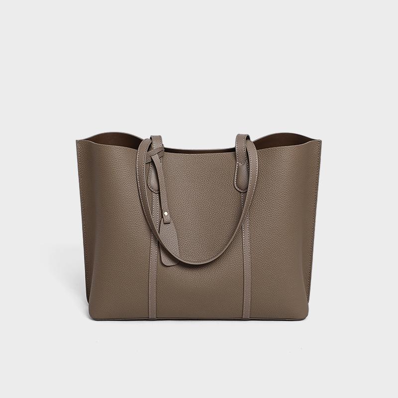 Сумка-тоут женская осенне-зимняя новая большая кожаная женская сумка большой вместимости сумка для поездок на работу сумка через плечо