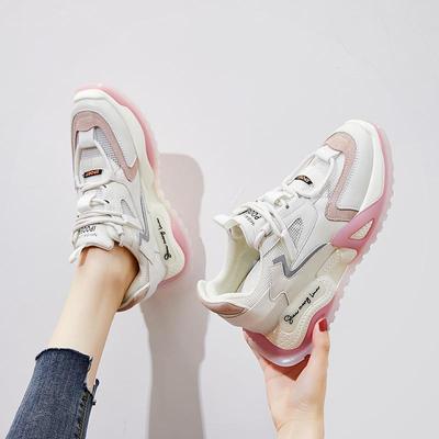 Новая внутренняя увеличивающая женская обувь, спортивная кожаная обувь для отдыха на толстой амортизирующей и износостойкой подошве, спортивная обувь