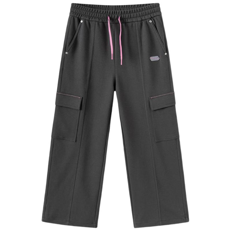 Balabala Girls' Casual Cargo Pants