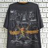 Vintage 00s Pirates Of The Caribbean T-Shirt Dark Ride Attraction Disneyland Park Merch Tee Size XL