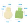 4PCS Useful Portable Convenient Notebook Self-adhesive Pen Holder Elastic Loop Leather Pen Clips