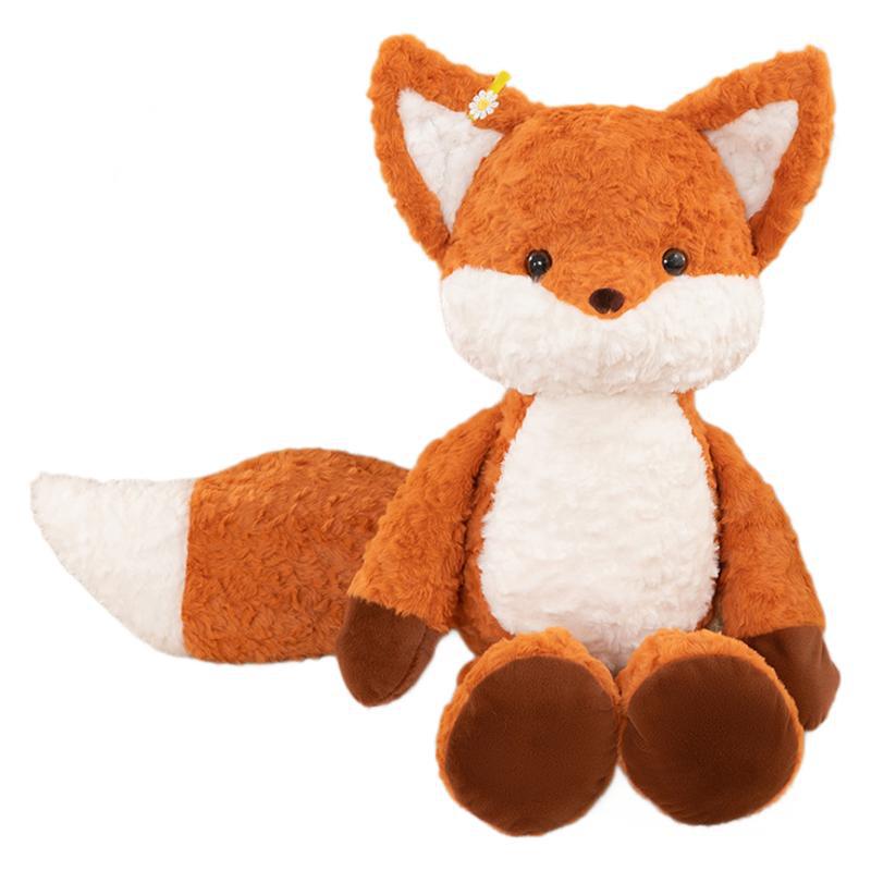 Бегущая лиса кукла девочка подушка для сна кукла плюшевая игрушка большая кукла подарок на день рождения девочки