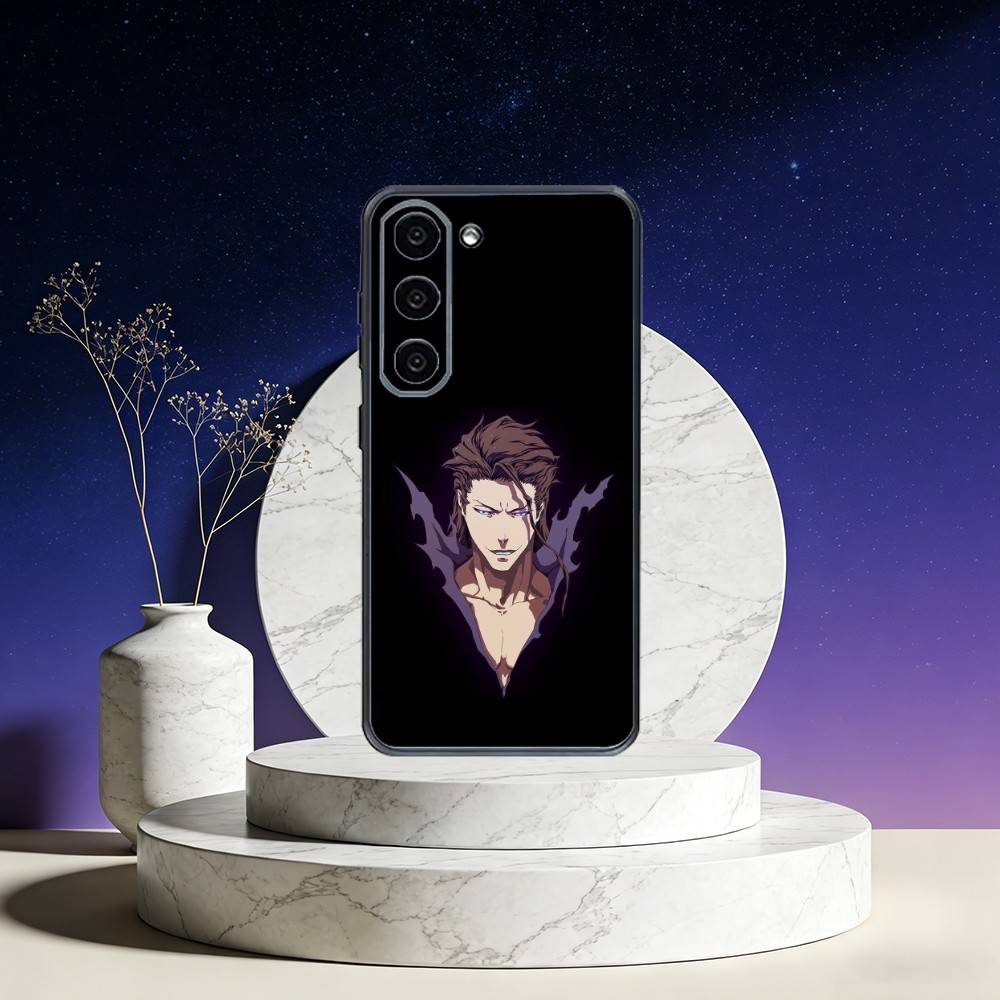 A-Аниме A-Айзен С-Соуске Чехол для телефона Samsung Galaxy A73,A72,A71,A70,A53,A52,A51,Другие Мягкий Черный Чехол