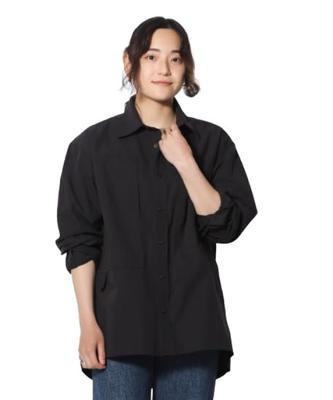 Рубашка для активного отдыха TAKIBI Light Ripstop Shirt Black [Snow Peak] L/S