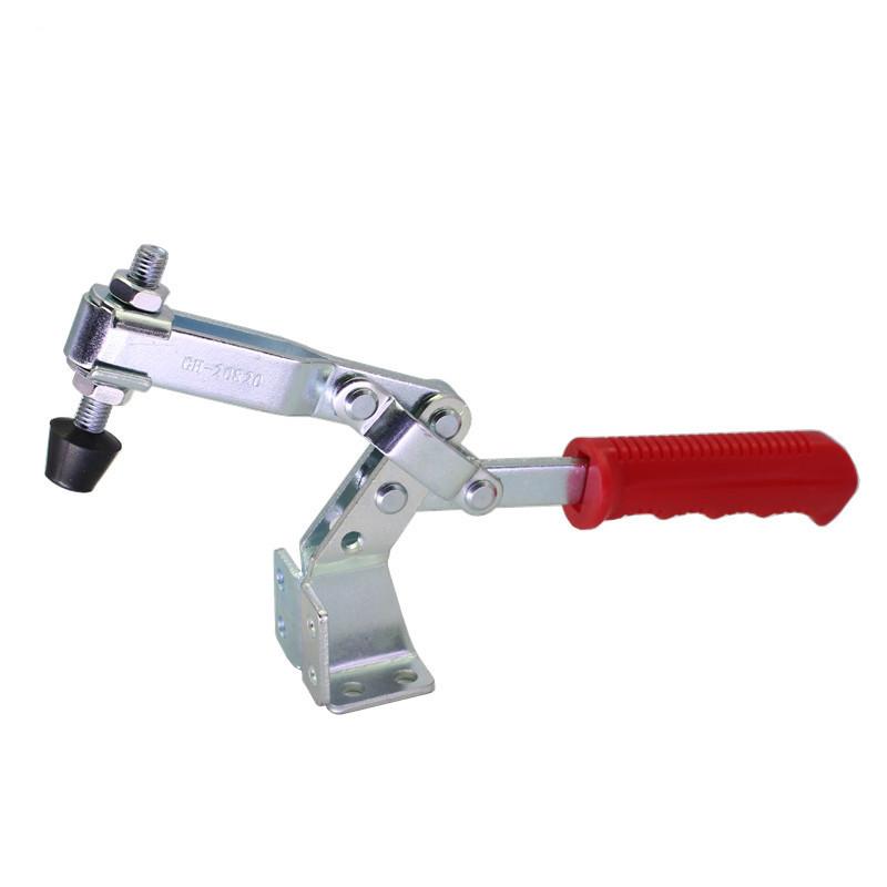 GH-20820 Horizontal Acting Toggle Clamp with Horizontal Mounting Base, U-Bar, 100KG Holding Capacity 20820