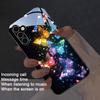 Роскошный цветной чехол для телефона с принтом бабочек для Samsung Galaxy S26 S25 S24 S23 Ultra Plus FE, закаленное стекло, черная жесткая крышка