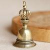 Delicate Solid Handicraft Die-casting Home Decoration For Decoration Brass Bell Car Pendant Wind Bell Demon Subduing Bell