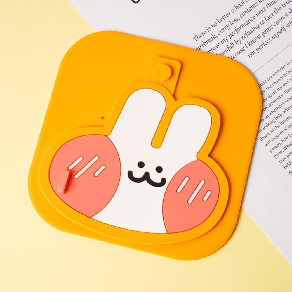 Cartoon Rabbit Silicone Shower Drain Cover Insect-proof Drain Hair Catcher Universal