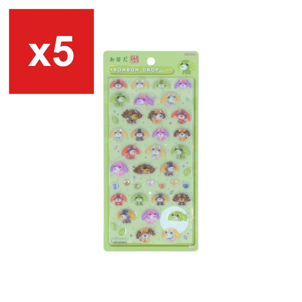 Sun-Star Stationery Ochaken Bon-Bon Drop Sticker, Everyone