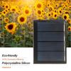 0.23W 2V 115mA Mini Solar Cell Polycrystalline Silicon Solar Panel DIY Waterproof Camping Portable Power Solar Panel Compatible for Toys Light Lamp