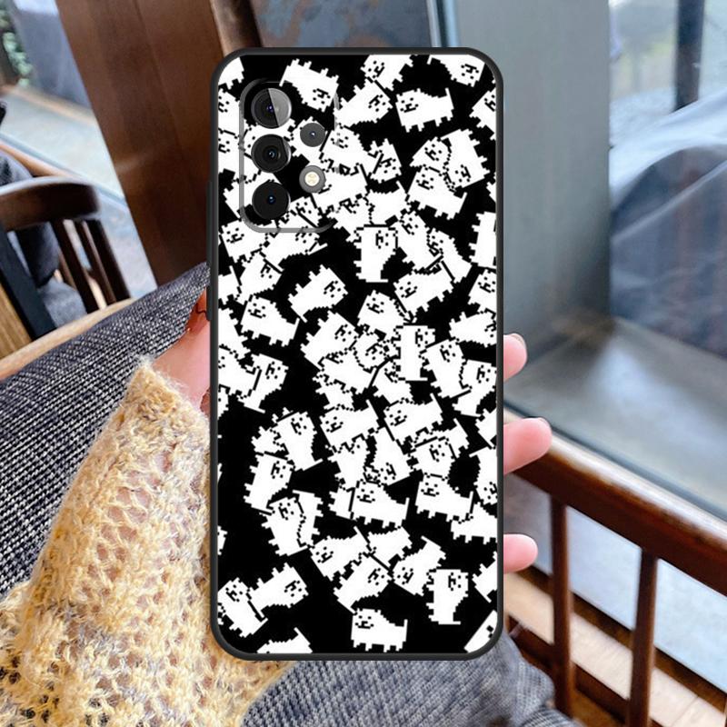 Undertale Annoying Dog Case For Samsung Galaxy A52 A32 A12 A13 A33 A53 A52S A50 A51 A71 A14 A34 A54 Back Cover