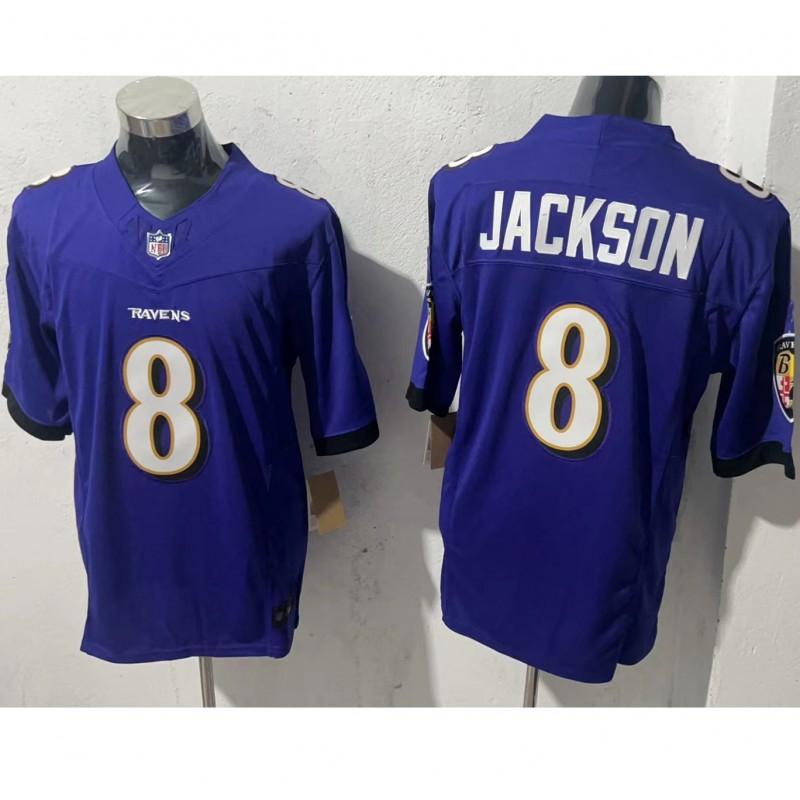 Baltimore Ravens NFL Football Jersey Short Sleeve Team Apparel Embroidered Mens Sports Fan Wear