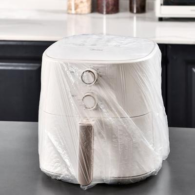 Одноразовый пылезащитный чехол для бытовой техники, большой утолщенный вентилятор, рисоварка, микроволновая печь, универсальный прозрачный чехол
