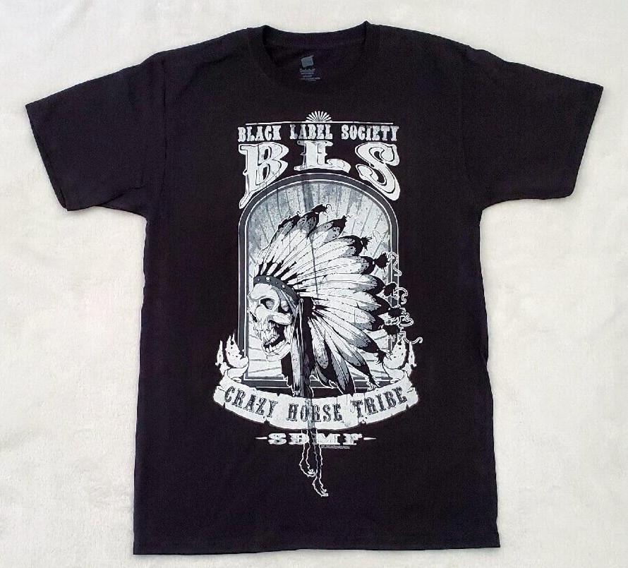 Лицензированная футболка BLS BLACK LABEL SOCIETY WARPATH 2011 года Новые старые запасы ЧЕРНЫЙ Маленький