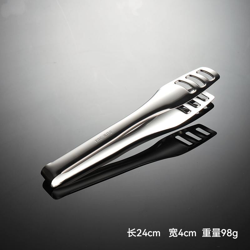 316 stainless steel square head food clip WM multi-specification steak clip bread clip barbecue clip camping utensils