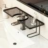 Faucet Organizer Shelf No Drilling Required Bathroom Accessory Space-Saving