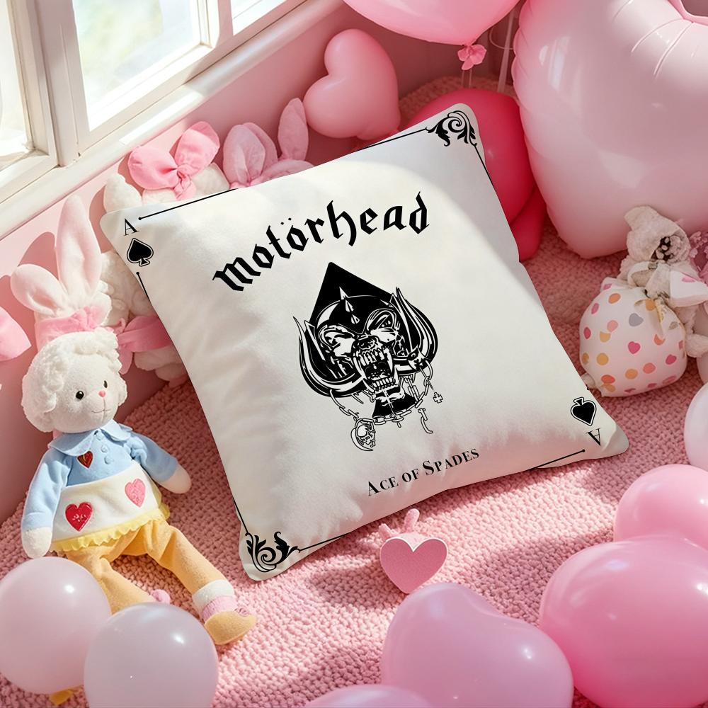 Rock Band M-MotorHEadS Lemmy Наволочка с принтом узора Подушка для гостиной Дивана и Декора спальни