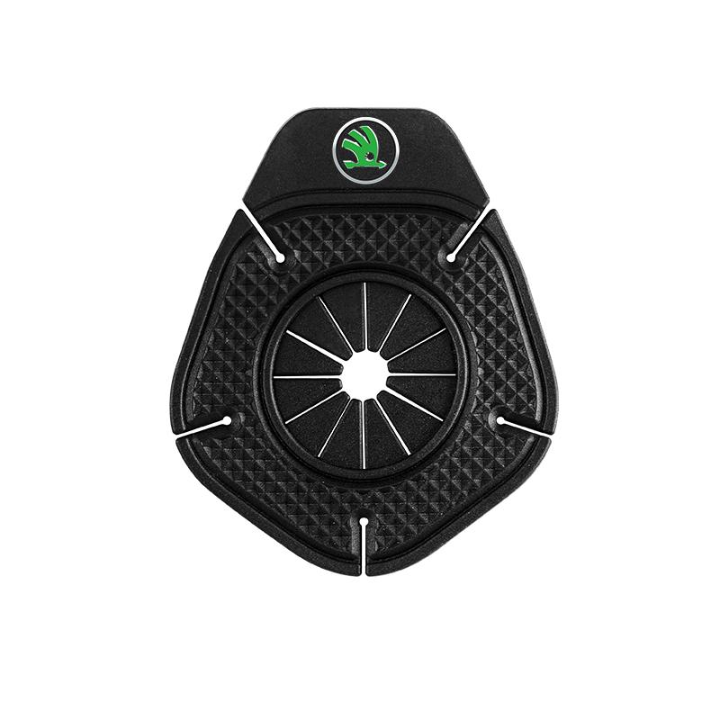 NADH5 Car valve core Car wiper hole protective cover, silicone dust protective cover For Skoda YETI Octavia KAMIQ KODIAQ