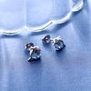 925 Sterling Silver Animal Stud Earrings Hypoallergenic Panda Axolotl Rabbit Frog Dolphin Piglet Paw Hedgehog Penguin Turtle for Women Girls