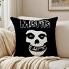 band punk TThe MMisfits Cushion Cover Pillowcase Antidustmite living Room Sofa Decor Cushion Room