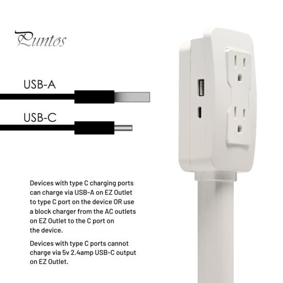 Удлинитель для электрической розетки с USB-A, USB-C, 2 розетки переменного тока, вращающийся на 180 градусов диван, тумбочка, стол, настенная розетка, удлинитель