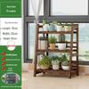 Modern Bamboo 3-Tier Ladder Plant Stand