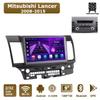 Автомобильная магнитола Android Car-Play для Mitsubishi Lancer 2008-2015 Мультимедийный плеер Головное устройство Стерео Навигация GPS BT WIFI, 8 ЯДЕР, 2+32 ГБ