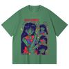230 Gsm 100% Cotton Rei Hino Print Unisex Heavy Cotton T Shirt