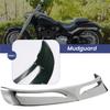 Motorcycle Chrome Rear Mud Flap Trailing Edge Cover Mudguard Flare Trim Tip For 2007-2016 Flstf Softail Fatboy