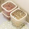 1 шт. Контейнер для капсул для стирки Большой вместимости Коробка для хранения стирального порошка Органайзер для ароматических бусин Влагостойкий