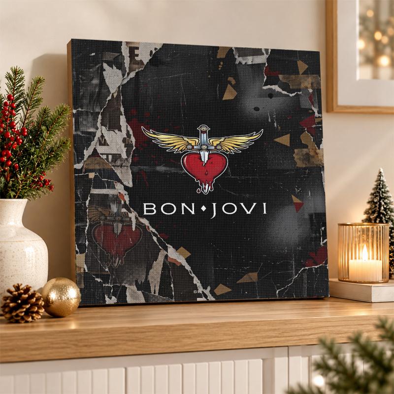 Bon Jovi Diamond Painting Kit 5D Full Drill DIY Diamond Mosaic Wall Art Home Decor