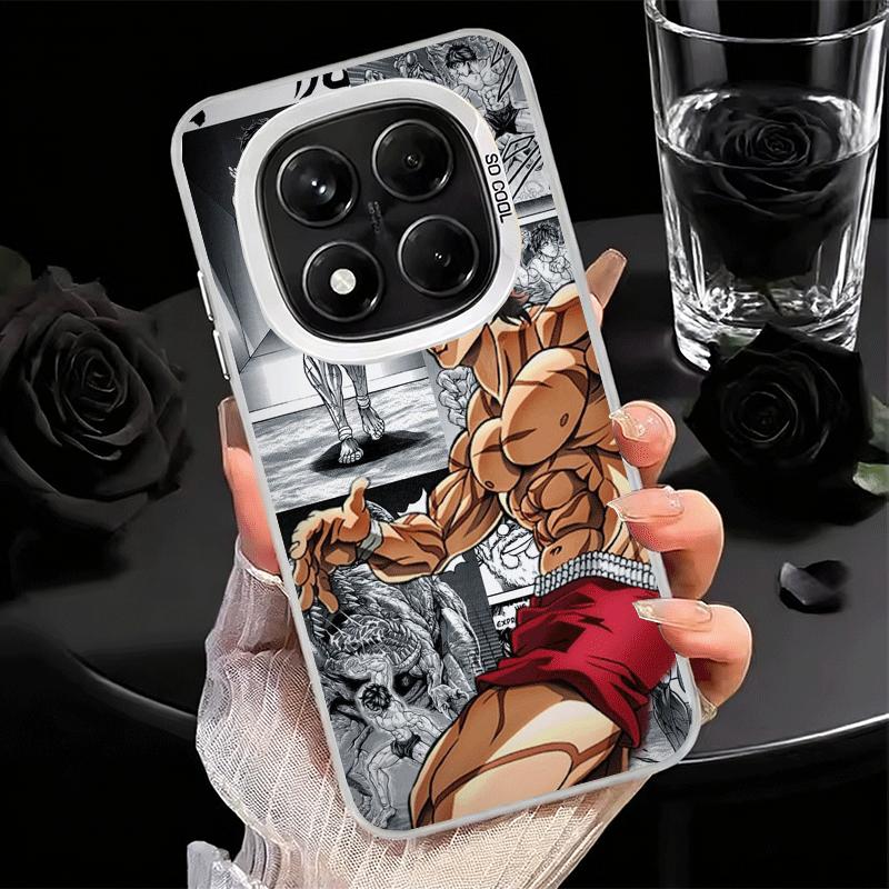 Мягкий чехол для телефона с аниме Baki the Grappler для Samsung Galaxy S24 S25 FE S26 Edge S23 Ultra S22 Plus S21 + Ударопрочная задняя крышка Sh