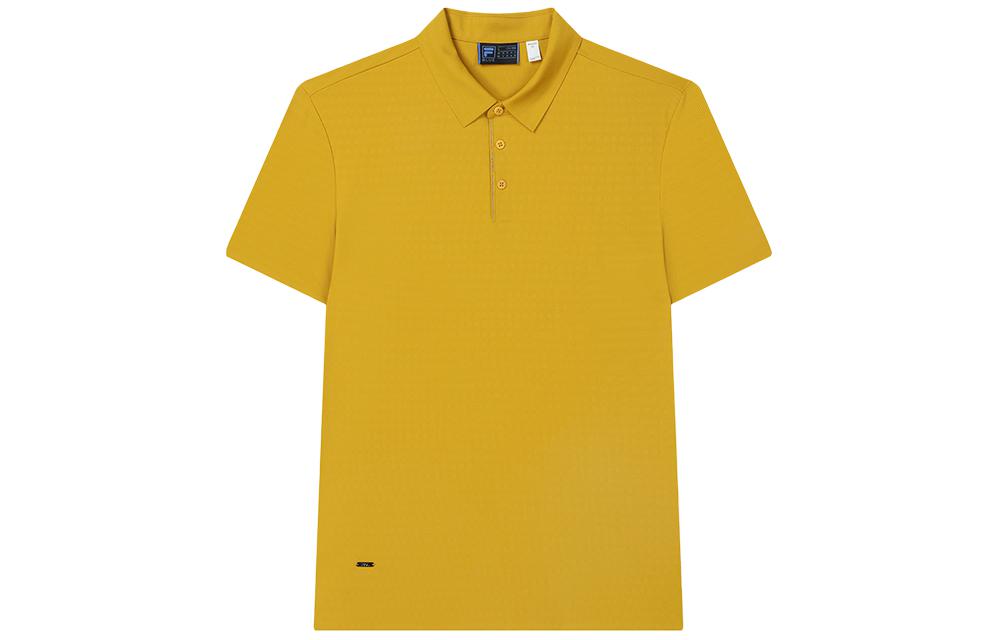 Men's Shirt FILA Polo Shirt Men's Sunset Yellow