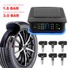 Система контроля давления в шинах с 6 датчиками USB/Солнечная TPMS Система мониторинга давления в шинах для автодома/Прицепа/Грузовика
