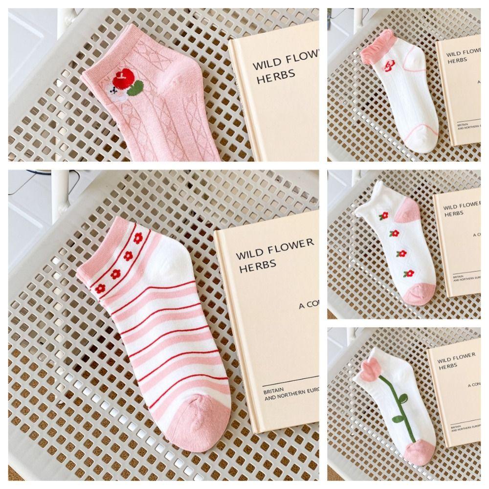 Японские следки Мягкие повседневные носки Милые женские следки Женские