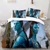 Anime Movie Avatar The Way of Water Printed Bedding Sets Exquisite Bed Supplies Set Duvet Cover Bed Comforter Set Bedding Set